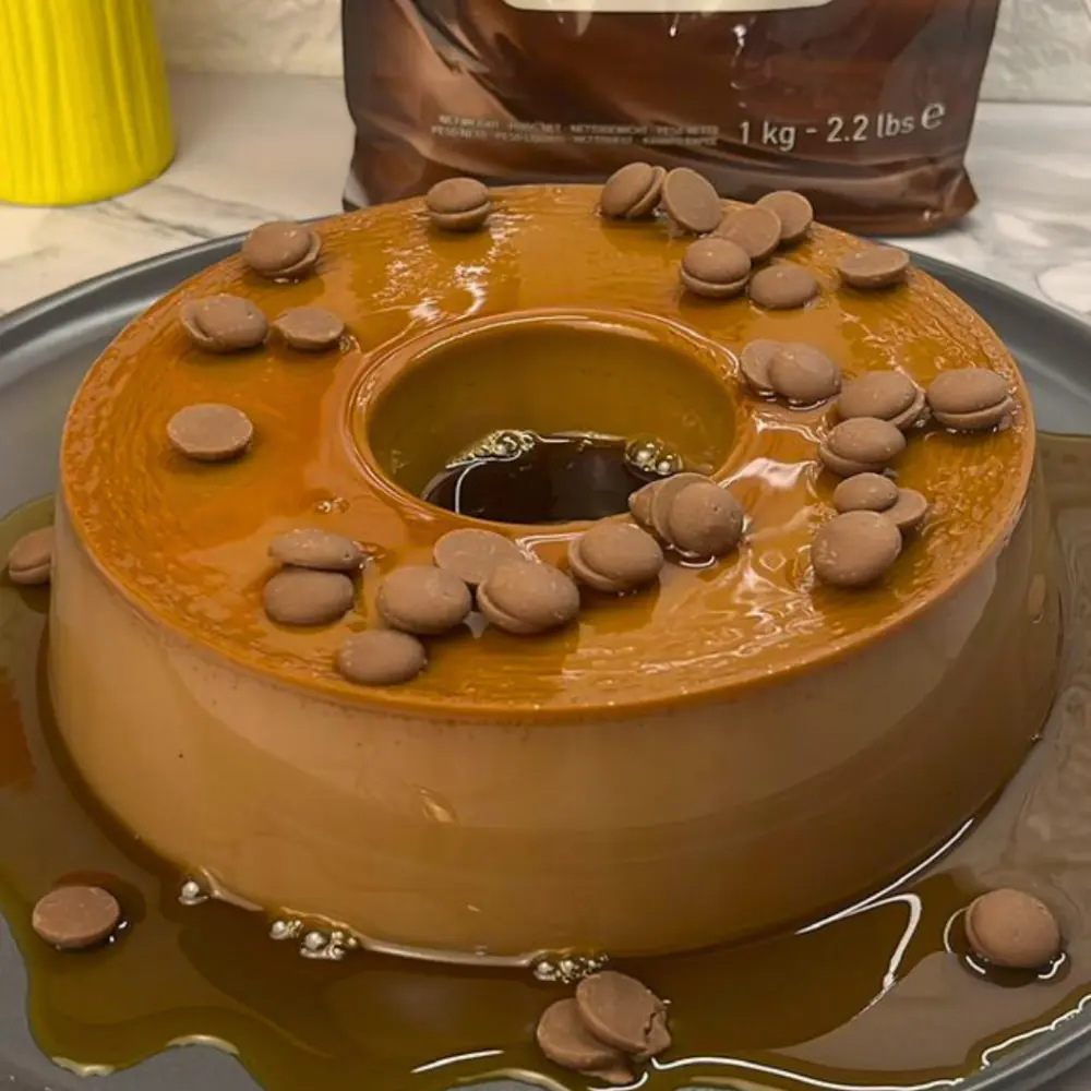 Pudim Belga Callebaut