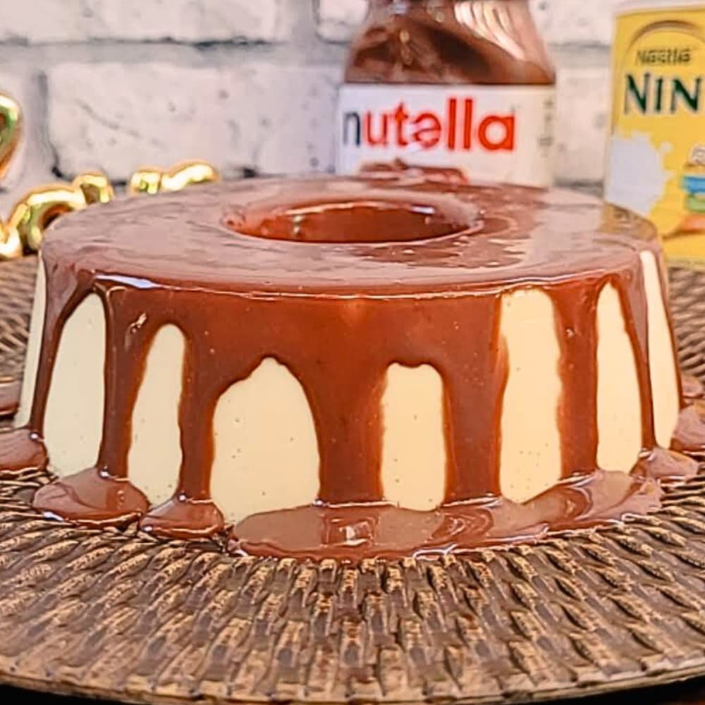 Pudim de Ninho Nutella